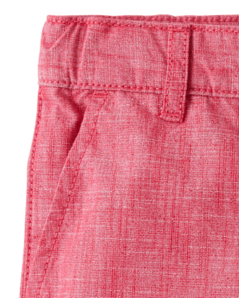 Shorts chino texturés pour bébés et petits garçons