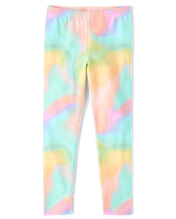 Girls Print Leggings