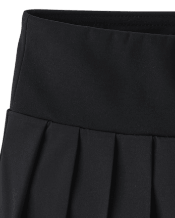 Jupe-short plissée à séchage rapide pour fille