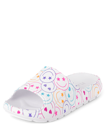 Girls Happy Face Slides