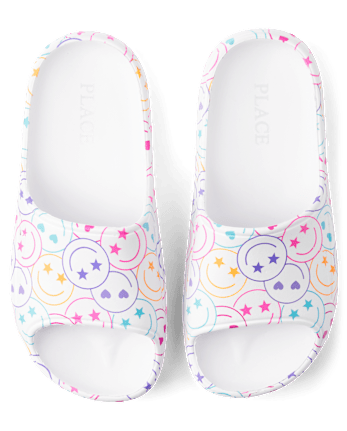Girls Happy Face Slides