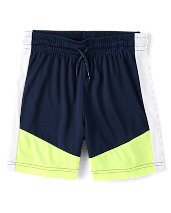 Boys Colorblock Performance Basketball Shorts