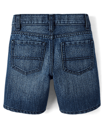 Short en jean pour garçon
