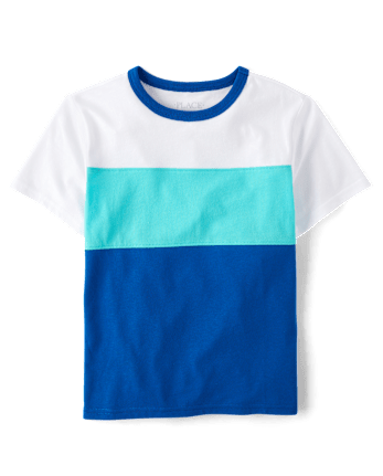 Haut colorblock pour garçon