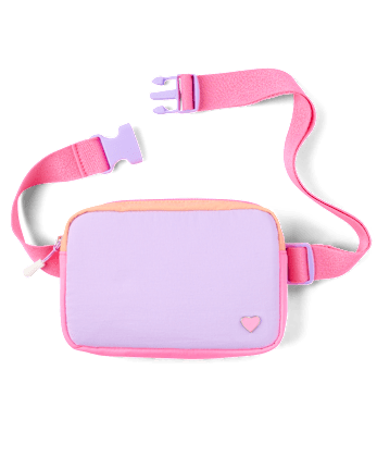 Girls Colorblock Belt Bag