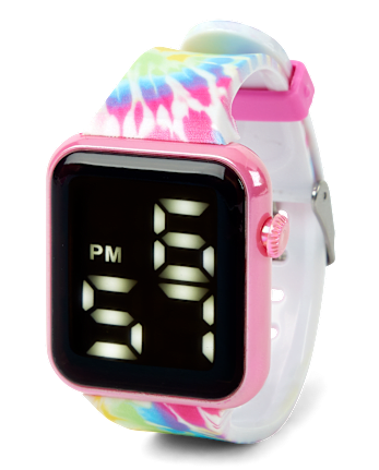 Girls Rainbow Tie Dye Watch