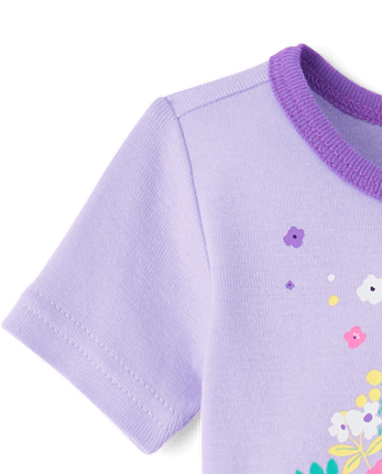 Baby And Toddler Girls Ballerina Snug Fit Cotton Pajamas