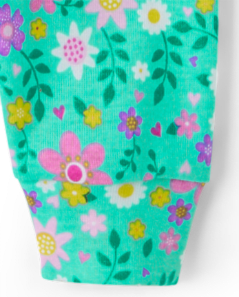 Pyjamas en coton ajustés Be Kind pour bébés et petites filles