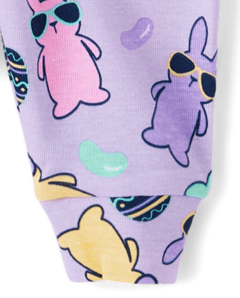 Baby And Toddler Girls Matching Family Egg Hunting Squad Snug Fit Cotton Pajamas