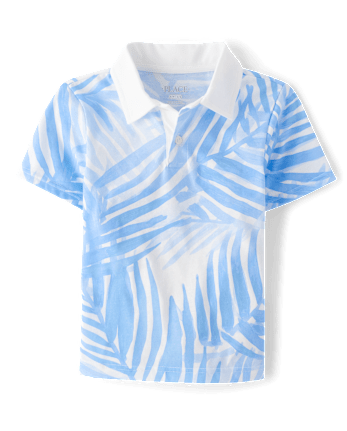 Boys Print Polo