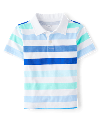 Boys Print Polo