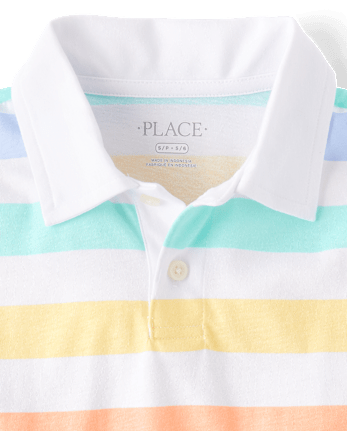 Boys Print Polo