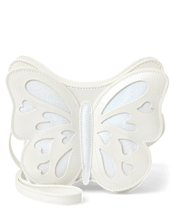 Girls Iridescent Butterfly Bag