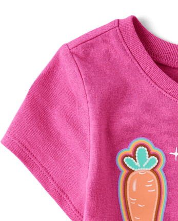 Baby And Toddler Girls Love Easter Cookies Graphic Tee