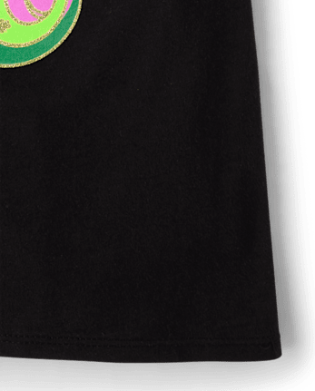 Girls St. Patrick's Day Unicorn Graphic Tee