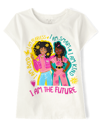 Girls I Am The Future Graphic Tee