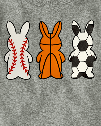 Baby And Toddler Boys Easter Sports Graphic Tee