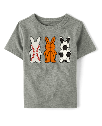 Baby And Toddler Boys Easter Sports Graphic Tee
