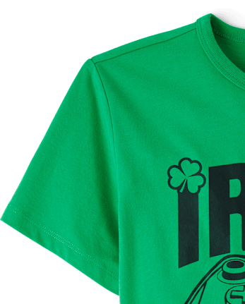 Boys St. Patrick's Day Gamer Graphic Tee