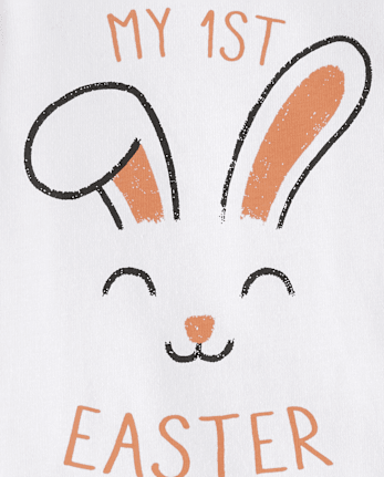 Baby First Easter Graphic Bodysuit