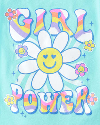 Baby And Toddler Girls Positivity Graphic Tee 4-Pack