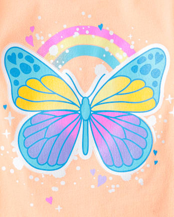 Baby And Toddler Girls Positivity Graphic Tee 4-Pack
