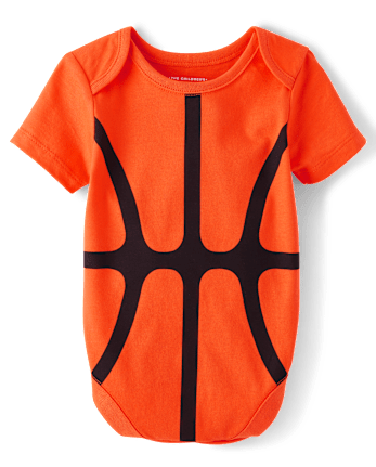 Unisex Baby Basketball Graphic Bodysuit