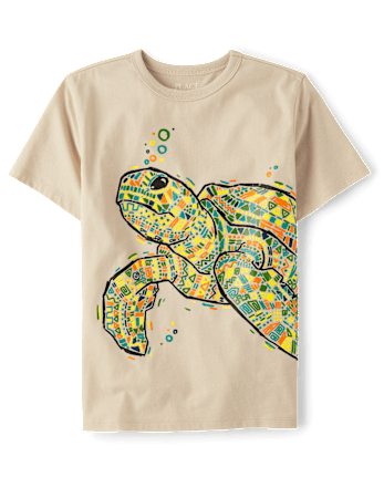 Boys Turtle Graphic Tee