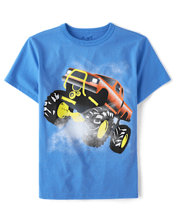 Boys Monster Truck Graphic Tee
