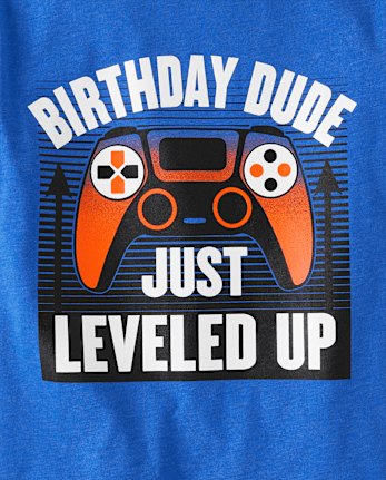 Boys Birthday Gamer Graphic Tee