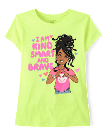 Girls Love Who You Are Graphic Tee