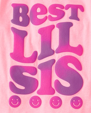 T-shirt graphique « Lil Sis » pour filles