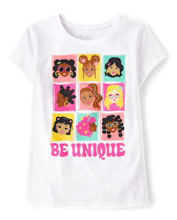 Girls Proud To Be Me Graphic Tee