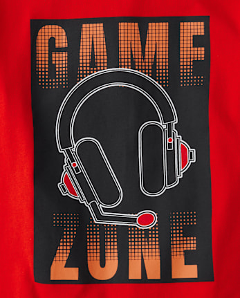 Lot de 3 t-shirts graphiques Gamer pour garçon
