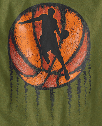 Boys Basketball Graphic Tee