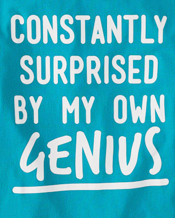 T-shirt graphique Genius pour garçon