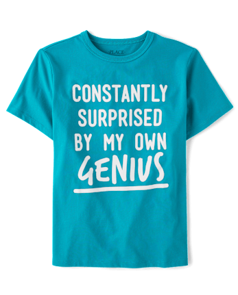 T-shirt graphique Genius pour garçon