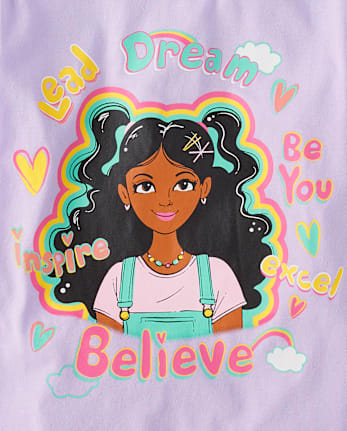 Girls Believe Girl Graphic Tee