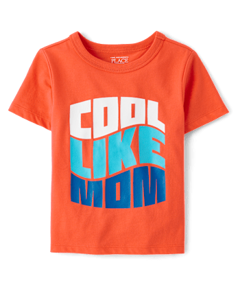Baby And Toddler Boys Cool Like Mom Graphic Tee