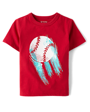 Baby And Toddler Boys Baseball Graphic Tee