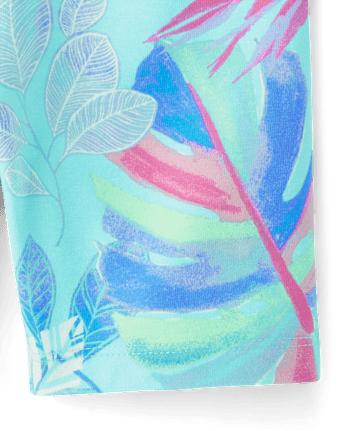 Lot de 3 shorts de vélo imprimés pour petites filles