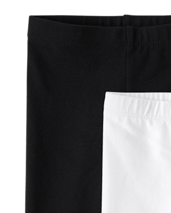 Lot de 6 leggings Capri pour petites filles