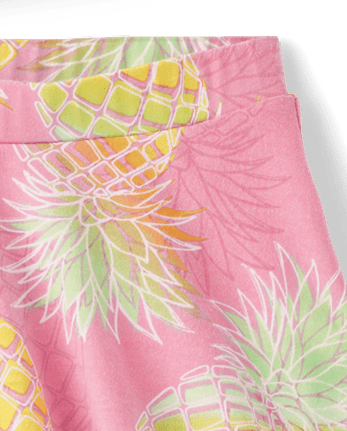 Lot de 2 jupes-shorts imprimées pour petites filles