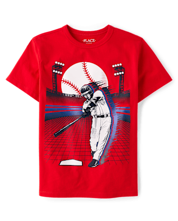 Boys Baseball Graphic Tee
