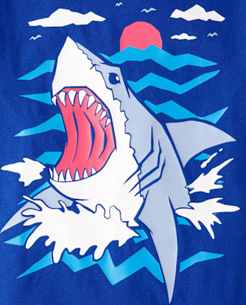 Boys Shark Graphic Tee