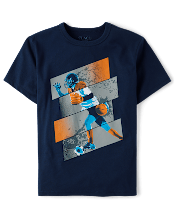 T-shirt graphique de sport pour garçon