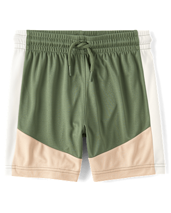 Boys Colorblock Performance Basketball Shorts