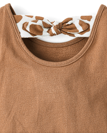 Toddler Girls Giraffe 2-Piece Set