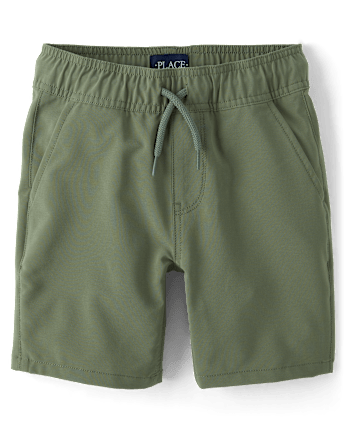 Boys Quick Dry Pull On Jogger Shorts