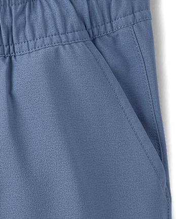 Boys Quick Dry Pull On Jogger Shorts
